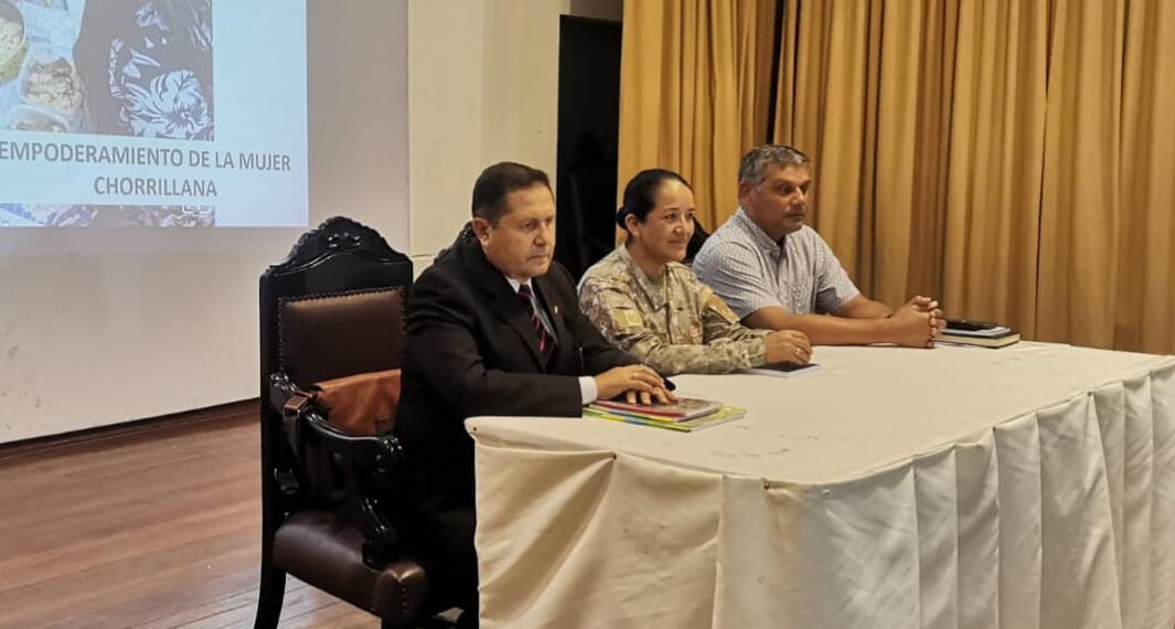 Evento académico dirigido a las mujeres lideres del distrito de Chorrillos