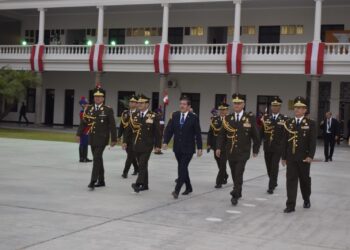 Ceremonia por el aniversario de la ESGE – EPG