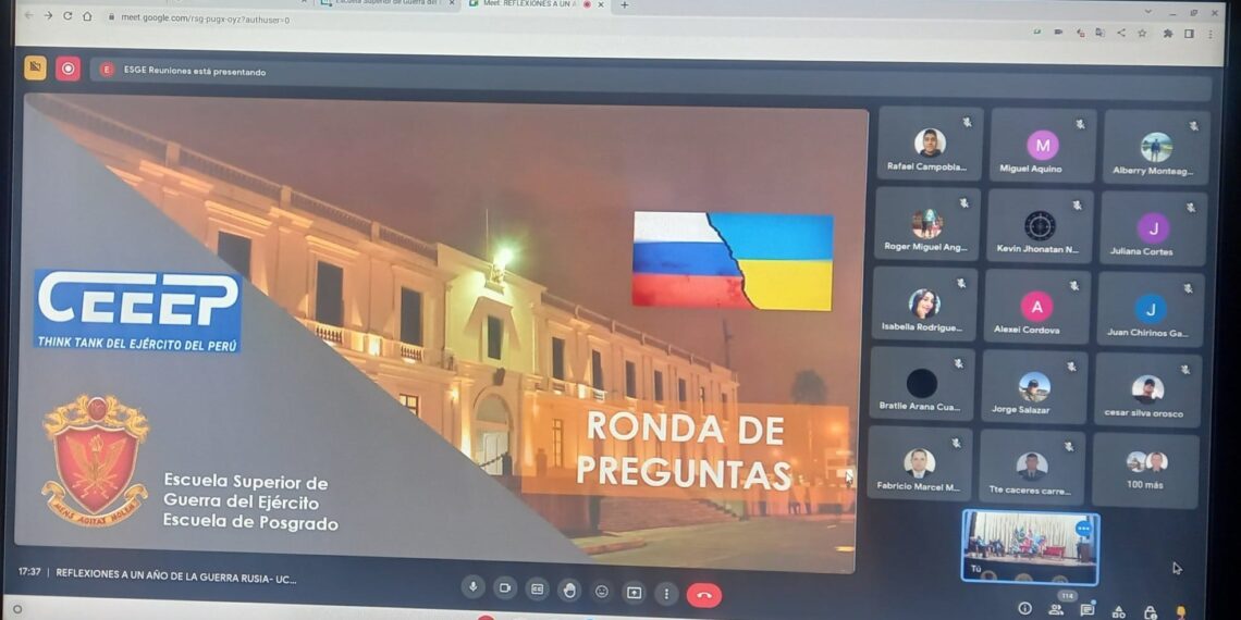 Simposio sobre: Rusia y Ucrania “reflexiones a un año de la guerra”