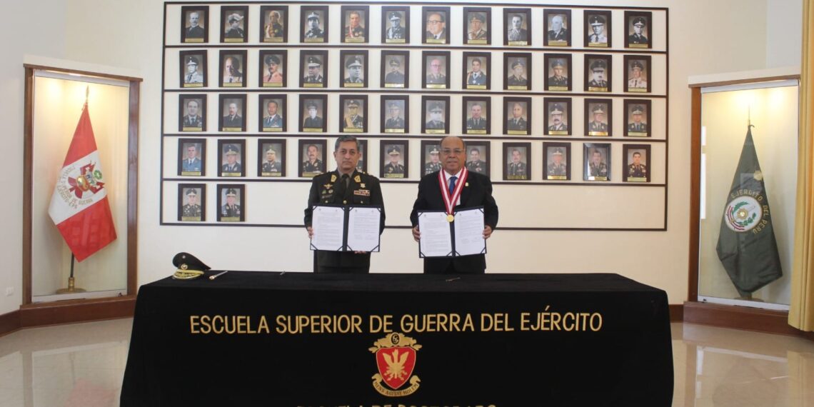 La ESGE – EPG firmó convenio con la facultad de Ciencias Administrativas de la UNMSM