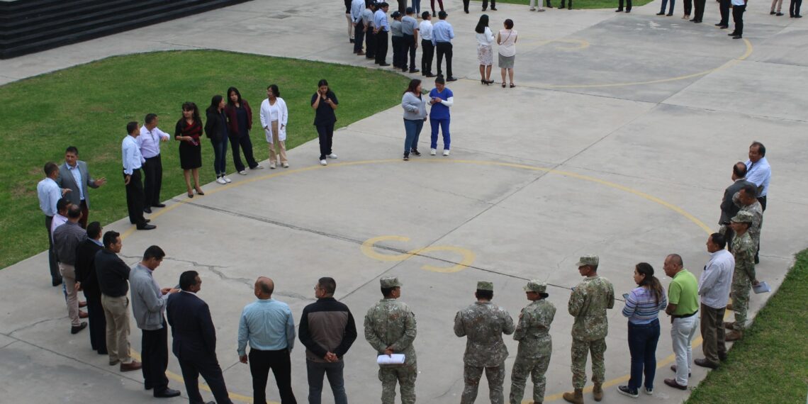 Así se realizó el simulacro nacional multipeligro 2023 en la ESGE-EPG