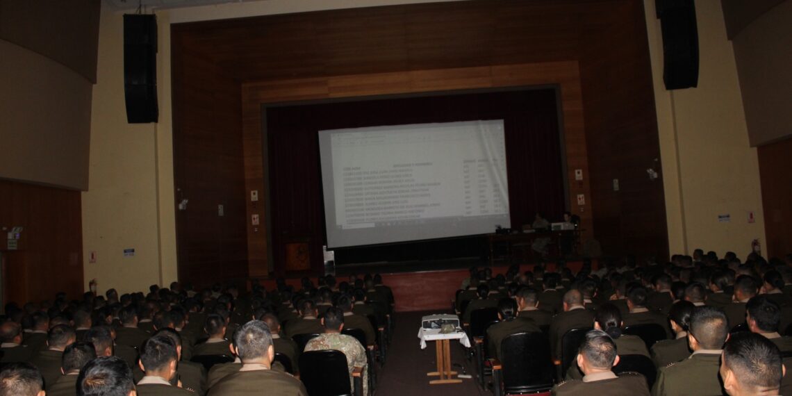 Oficiales postulantes a la XIII Maestría en Ciencias Militares rindieron examen de psicotécnico