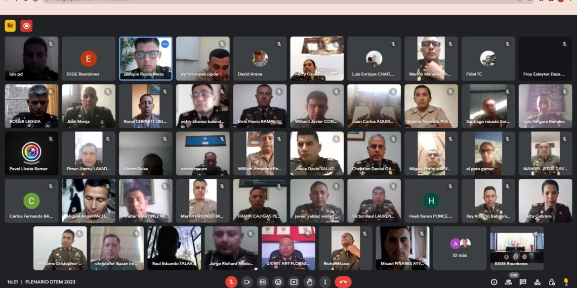 Inauguración del DETEM Y DETEMA, diplomados dirigidos a los oficiales del grado de Mayor