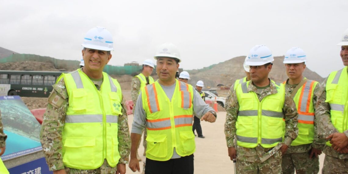 Visita de estudio a Cosco Shipping Ports Chancay Perú a cargo del Programa de Alto Mando del Ejército