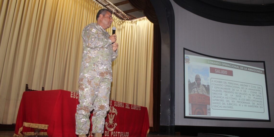 Conferencia Magistral “Amenazas transfronterizas en el Putumayo”