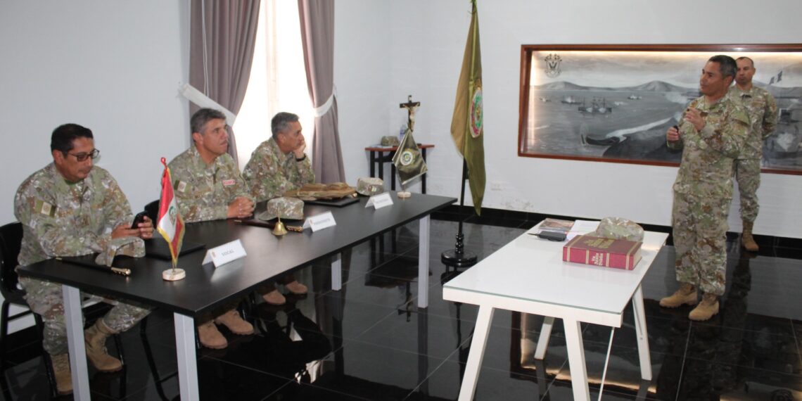 El Inspector General del Ejército realizó la visita de Inspección a la ESGE-EPG