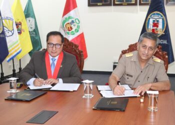 La Escuela Superior de Guerra del Ejército – Escuela de Postgrado logró firmar un convenio con la Corte Superior de Justicia de Lima Sur – Escuela Judicial.