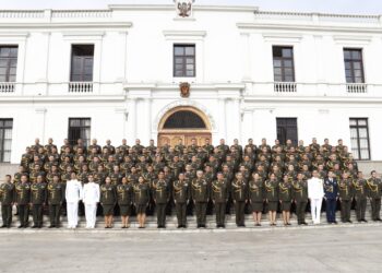 Ceremonia de clausura del LXVII Programa de Comando y Estado Mayor en la ESGE-EPG.