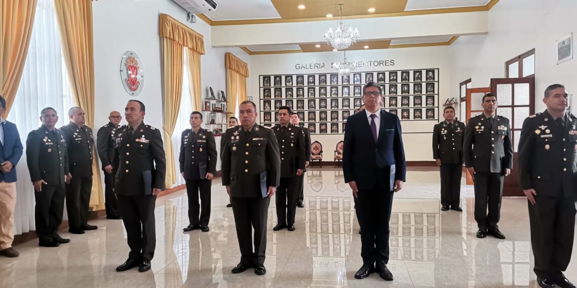 Ceremonia de Clausura del I Diplomado en Historia Militar y Pensamiento Estratégico.