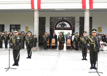 RECONOCIMIENTO DEL SR GENERAL DE BRIGADA JUAN KENNETH VALVERDE VIRHUEZ COMO DIRECTOR DE LA ESCUELA SUPERIOR DE GUERRA DEL EJÉRCITO- EPG