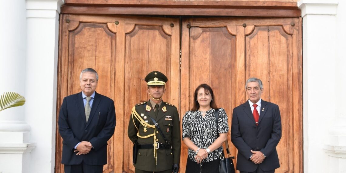 RECONOCIMIENTO DEL SR GENERAL DE BRIGADA JUAN KENNETH VALVERDE VIRHUEZ COMO DIRECTOR DE LA ESCUELA SUPERIOR DE GUERRA DEL EJÉRCITO- EPG