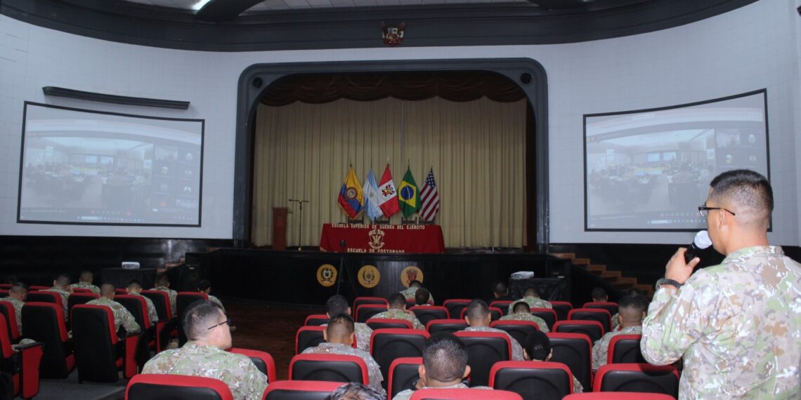 CONFERENCIA “OPERATIONAL WARGAME SYSTEMS” A LOS ALUMNOS DEL PROGRAMA DE COMANDO Y ESTADO MAYOR DE LA ESCUELA SUPERIOR DE GUERRA DEL EJÉRCITO- EPG