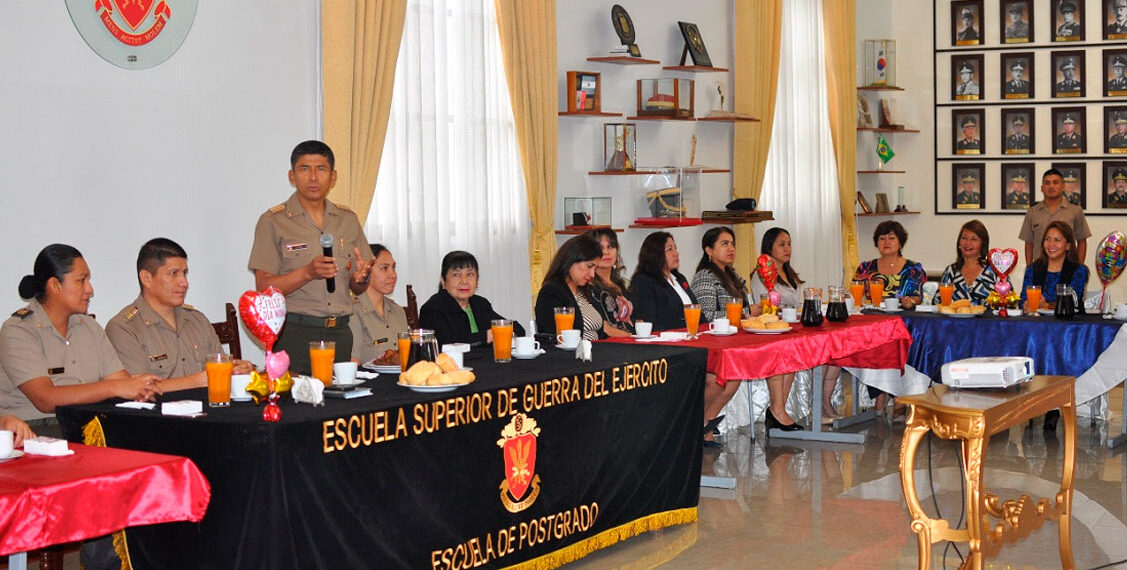 Desayuno de confraternidad en la Escuela Superior de Guerra del Ejército – Escuela de Post Grado