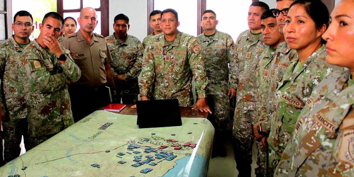 Pruebas de estrategia en la Escuela Superior de Guerra del Ejército – EPG: Juego de Guerra “Yachay Wasi”