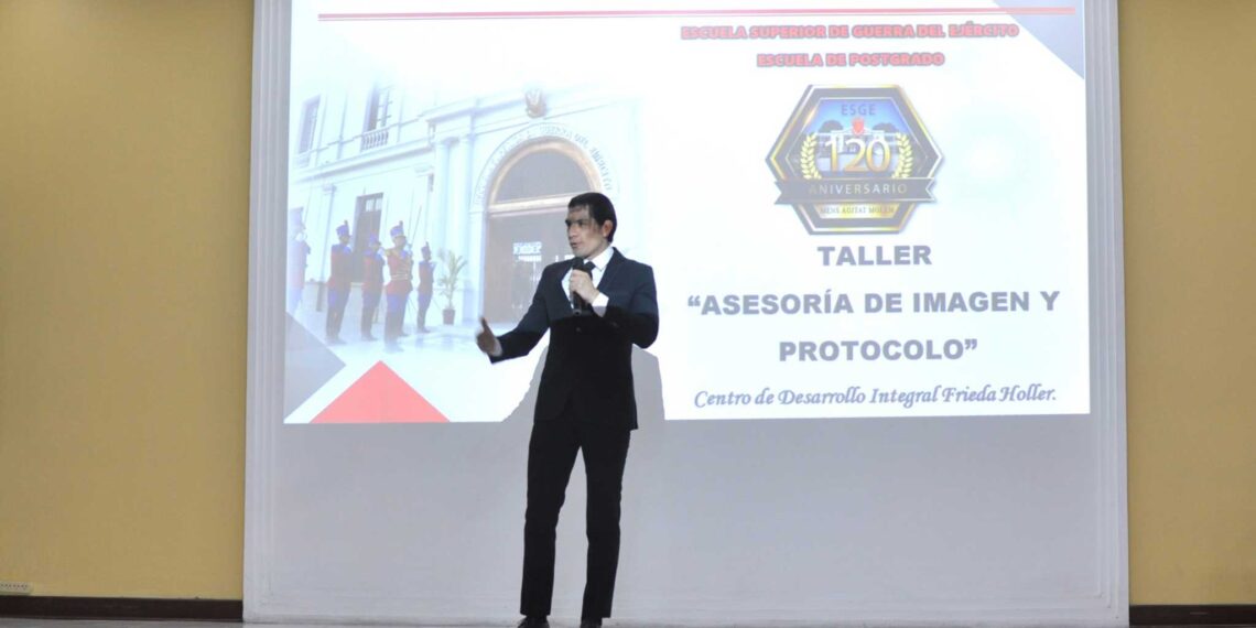 “Asesoría de imagen y protocolo social” en la Escuela Superior de Guerra del Ejército – EPG