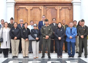 Visita de supervisión académica que contribuye hacia el fortalecimiento de la calidad educativa en la Escuela Superior de Guerra del Ejército – EPG