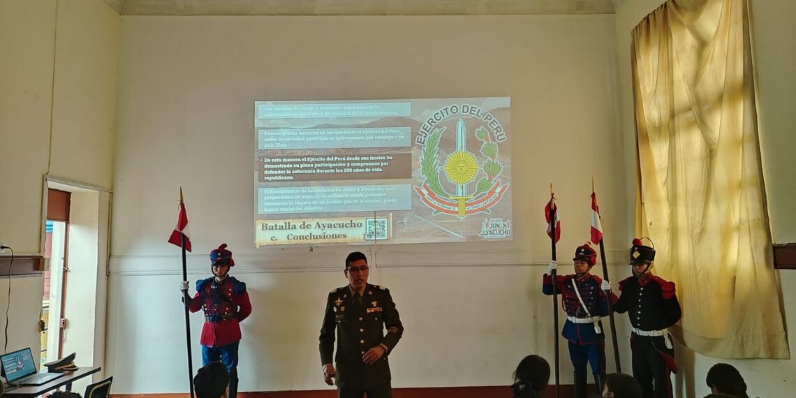 Escuela Superior de Guerra del Ejército – EPG celebra el Bicentenario de la Batalla de Junín y Ayacucho
