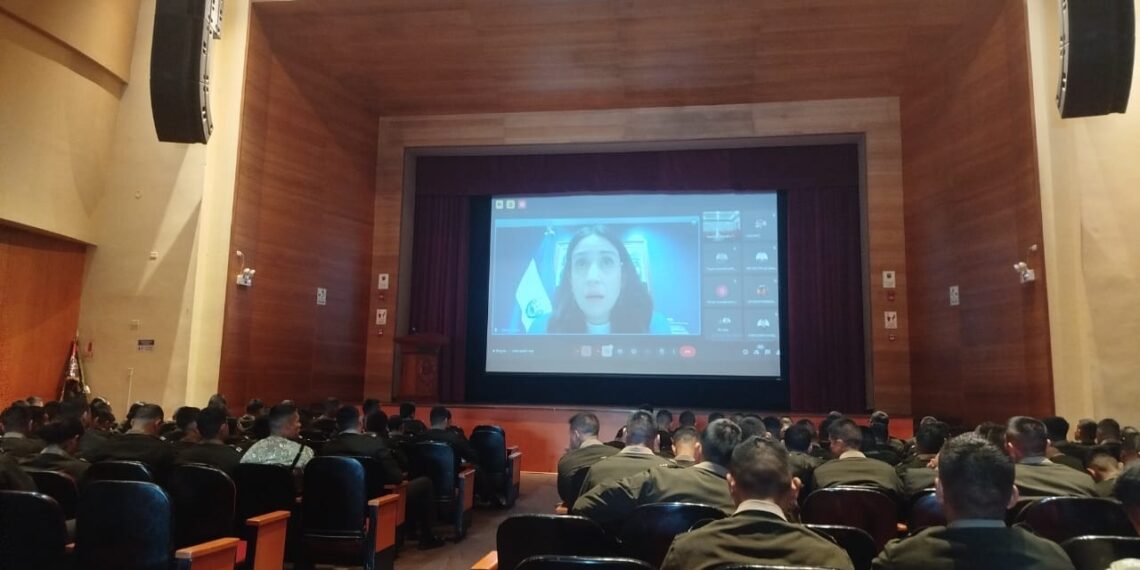 Conferencia virtual sobre “Logros de El Salvador en Seguridad, Plan Control Territorial”