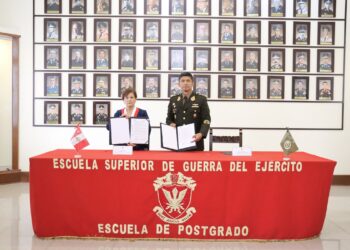 Firma de convenio entre la Universidad Nacional Mayor de San Marcos y la Escuela Superior de Guerra del Ejército – EPG