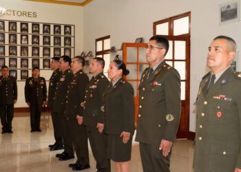 Emotiva ceremonia de Ascenso y Recomendación a Técnicos que pasaron a la situación militar en retiro