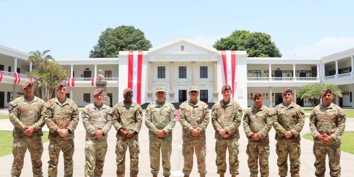 Visita de la 1ª Brigada de Asistencia a las Fuerzas de Seguridad (SFAB) a la Escuela Superior de Guerra del Ejército – EPG