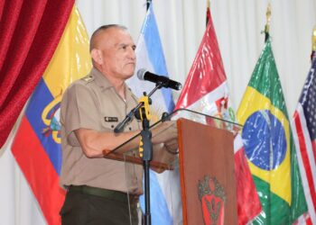 ESGE-EPG realizó con éxito la conferencia “Sistematización de Seguridad Nacional” a cargo del Crl EP Noel Vega Villanueva