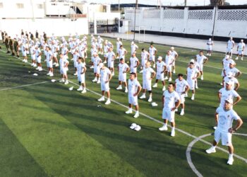 Inicia programa de fortalecimiento físico para optimizar la aptitud física para el combate de oficiales alumnos