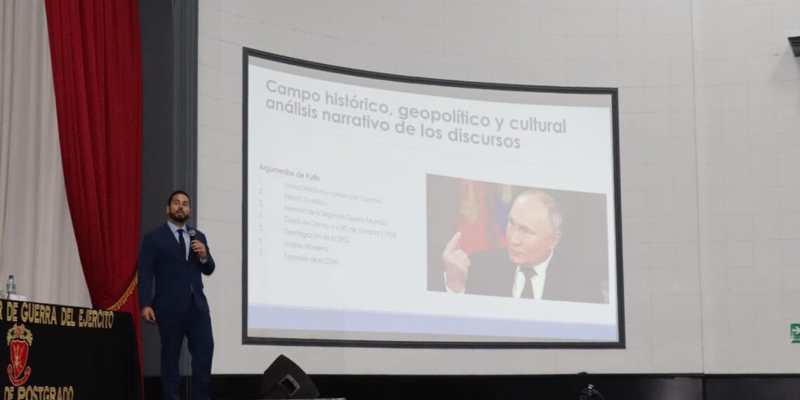 Conferencia de actualidad sobre el Conflicto Rusia-Ucrania, impartida por el Dr. Manuel Valega Mires