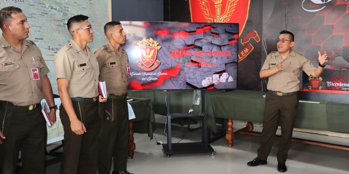 Instrucción del Juego de Guerra al Programa Táctico de Capitanes