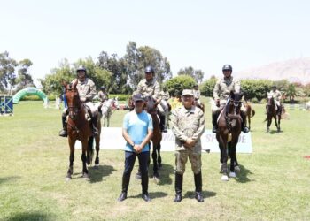 Primer control ecuestre militar AF-2025