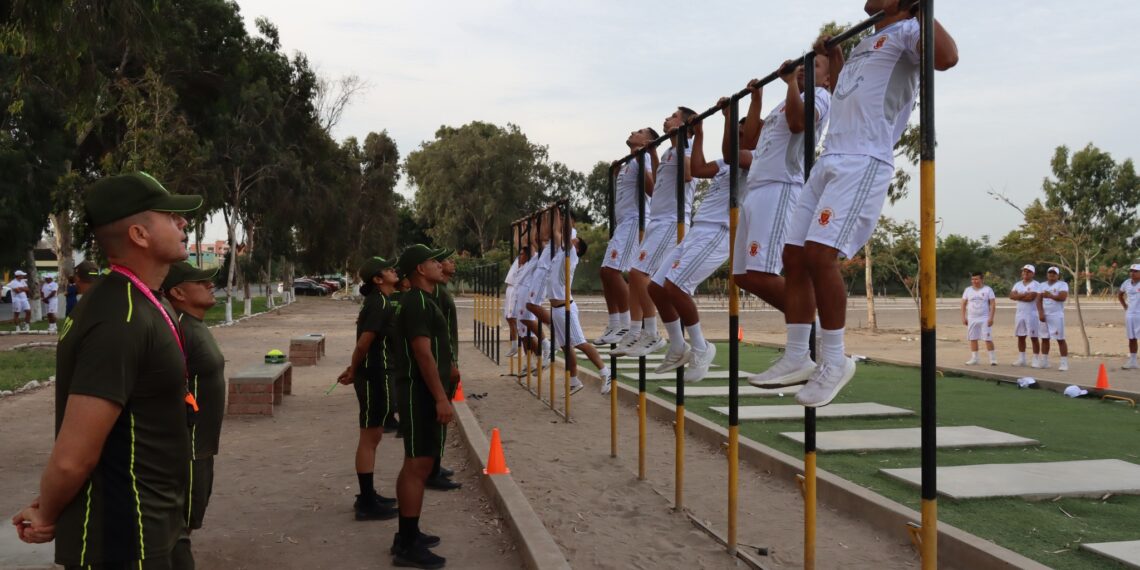 Inició test de aptitud física para los oficiales alumnos del ESGE-EPG