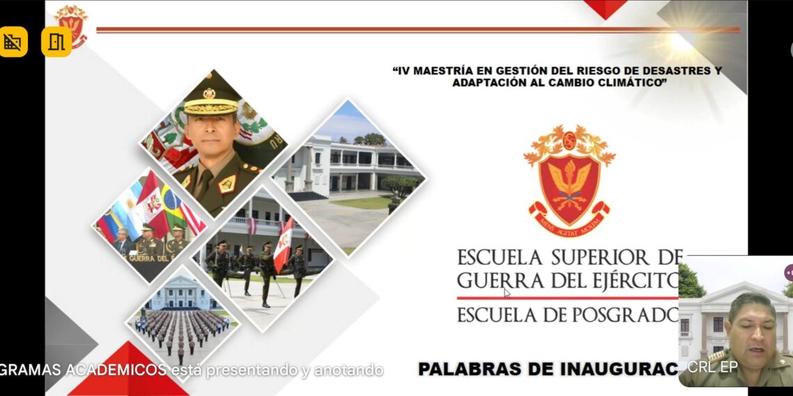 La ESGE-EPG inaugura la IV Maestría en Gestión de Riesgo de Desastres