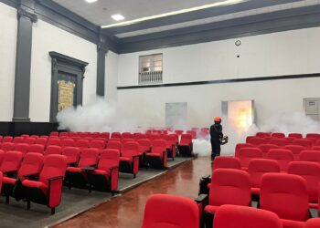 Escuela Superior de Guerra del Ejército – Escuela de Posgrado  realiza jornada integral de fumigación en sus instalaciones