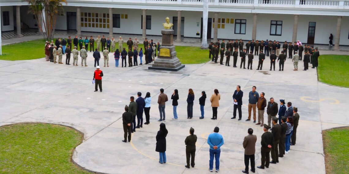 Escuela Superior de Guerra del Ejército – EPG, demuestra liderazgo en Simulacro Nacional de Emergencias