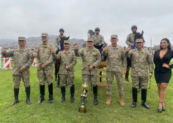 Gran triunfo del equipo hípico de la ESGE-EPG en el 4to control ecuestre preparativos para la «Copa Junín»