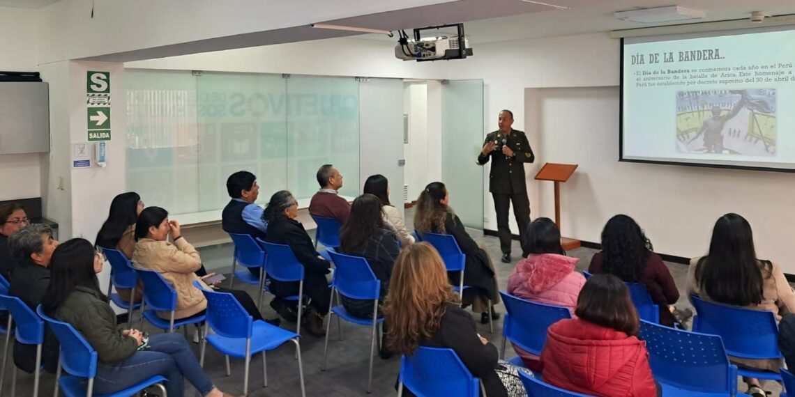 ESGE-EPG brinda ponencia dirigida al personal de la Presidencia del Consejo de Ministros, titulada “El Día de la Bandera y la Reafirmación de la Identidad Nacional”