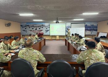 Viaje de prácticas operativas realizadas por oficiales del LXX PCEM de la ESGE-EPG