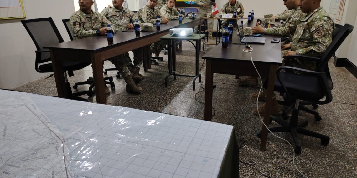 Prácticas operativas realizadas por oficiales del LXX PCEM de la Escuela Superior de Guerra del Ejército – Escuela de Posgrado
