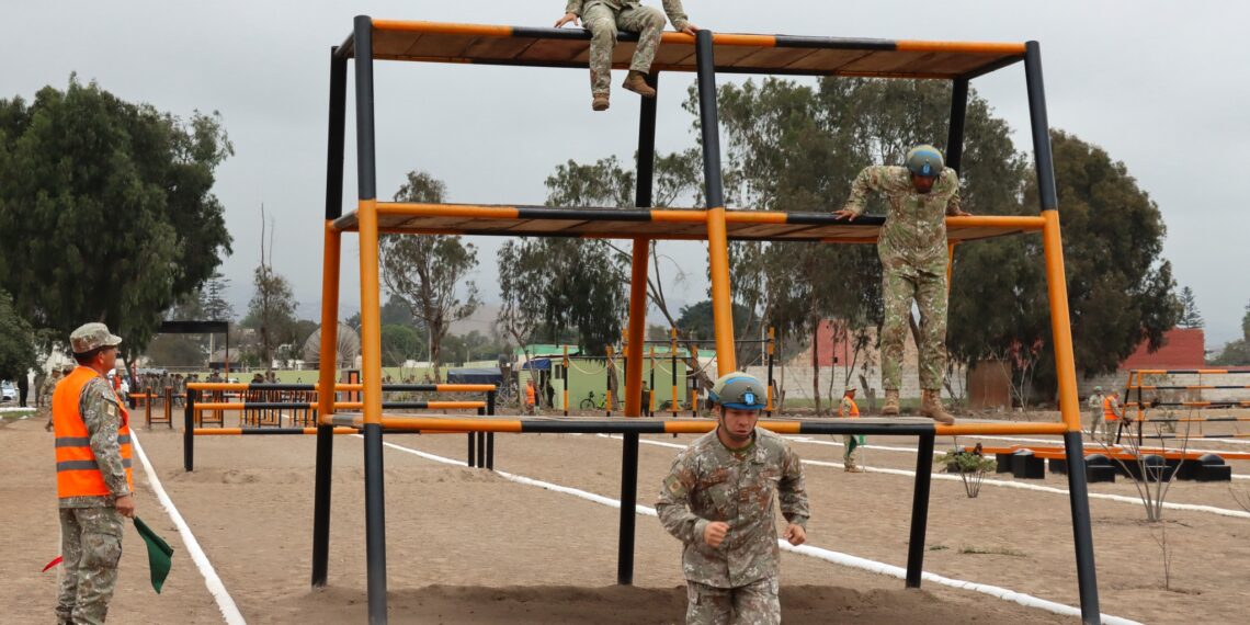 Segunda Parte del test de capacidad física del LXX Programa de Comando y Estado Mayor (PCEM) de la ESGE-EPG