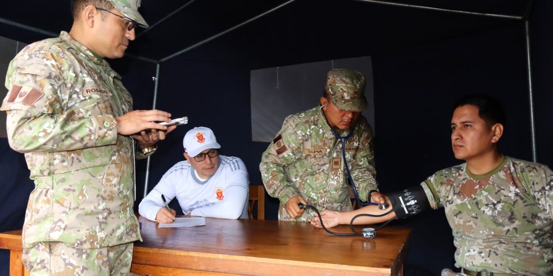 Segunda parte del test de capacidad física del LXIX Programa de Comando y Estado Mayor de la ESGE-EPG