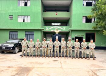 Viaje de prácticas operativas realizadas por oficiales del LXX PCEM de la ESGE-EPG