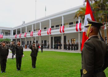 Honor y Gloria a los héroes de la patria: Conmemoración del Servicio de Material de Guerra y del Legado del Coronel Leoncio Prado