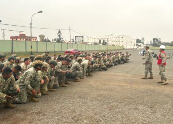 Capitanes de los Programas Tácticos del COEDE rindieron la segunda parte del test de capacidad física