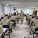 Oficiales estudiantes del grado de Capitán de procedencia universitaria rinden examen de conocimientos previo al inicio del programa avanzado en sus respectivas escuelas