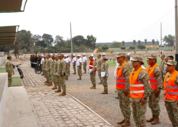 Oficiales postulantes al VII DLIPE rindieron la primera parte del examen de esfuerzo físico