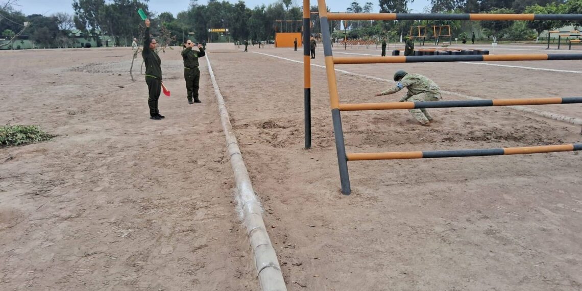 Segunda parte del exámen físico de tenientes de los programas básicos del COEDE correspondiente al segundo semestre del AF-2025