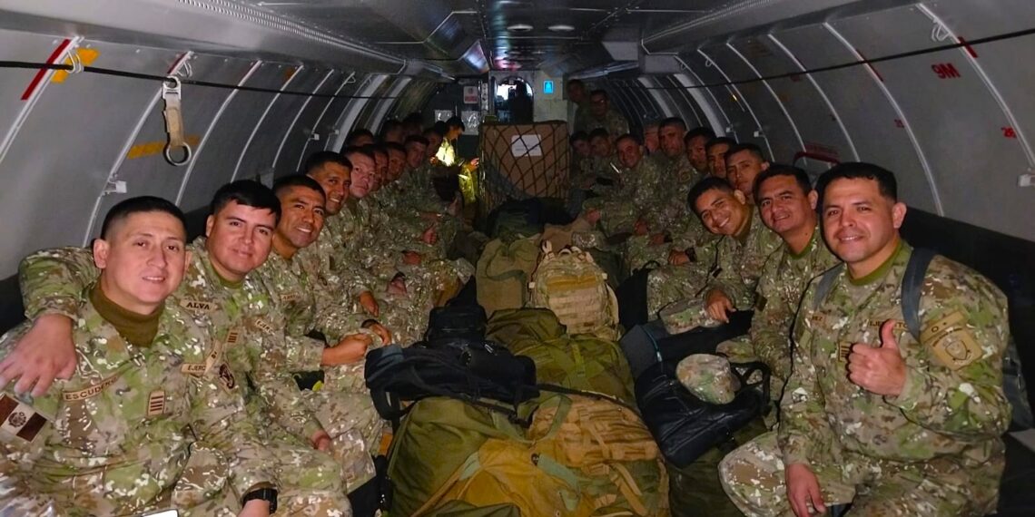 Oficiales integrantes del LXX PCEM realizaron viaje de estudios a la V División de Ejército