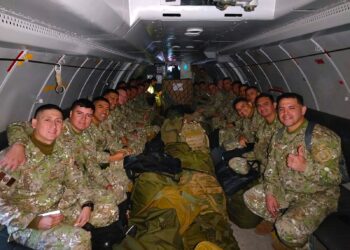 Oficiales integrantes del LXX PCEM realizaron viaje de estudios a la V División de Ejército