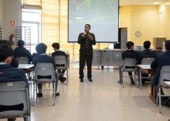 El Ejército lleva su misión a las aulas: ESGE-EPG inspiraa los alumnos del Colegio Nuestra Señora de Guadalupe