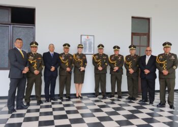 VI Maestría en Ciencias Militares devela placa conmemorativa de su paso por la ESGE-EPG
